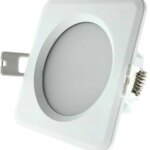 Downlight | IP65 | 6W | 75x75mm | ADJ | Vierkant | Dim