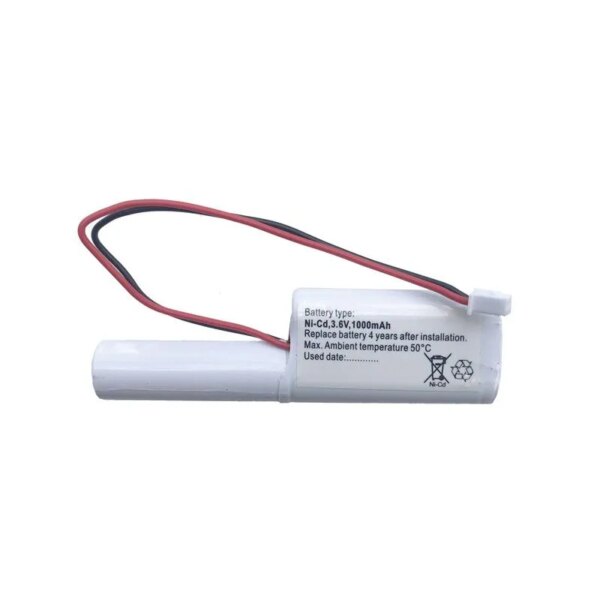 Batterij | NiCd | MBD090-Opbouw |1000mAh | 3,6V (2 nodig!)
