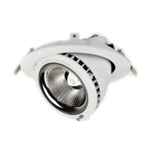 Downlight / Rotable / 38W / Ø170mm / CCT / wit
