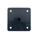 Muurplaat voor mastarmatuur 50mm