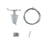 Railverlichting / Bevestiging-set / 1.5m kabel / Wit