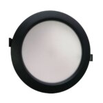 Downlight |15W |Ø170mm |Adj 3000-5000K |1725lm |Dim-ZWART