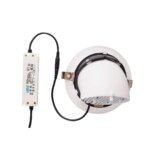 Downlight / Rotable / 28W / Ø170mm / CCT / wit