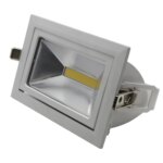 Floodlight | 28W | ADJ | IP20 | Inbouw | Wit | Rechthoek