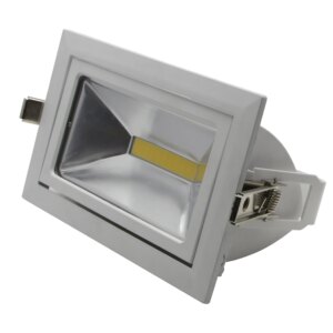 Floodlight | 28W | ADJ | IP20 | Inbouw | Wit | Rechthoek