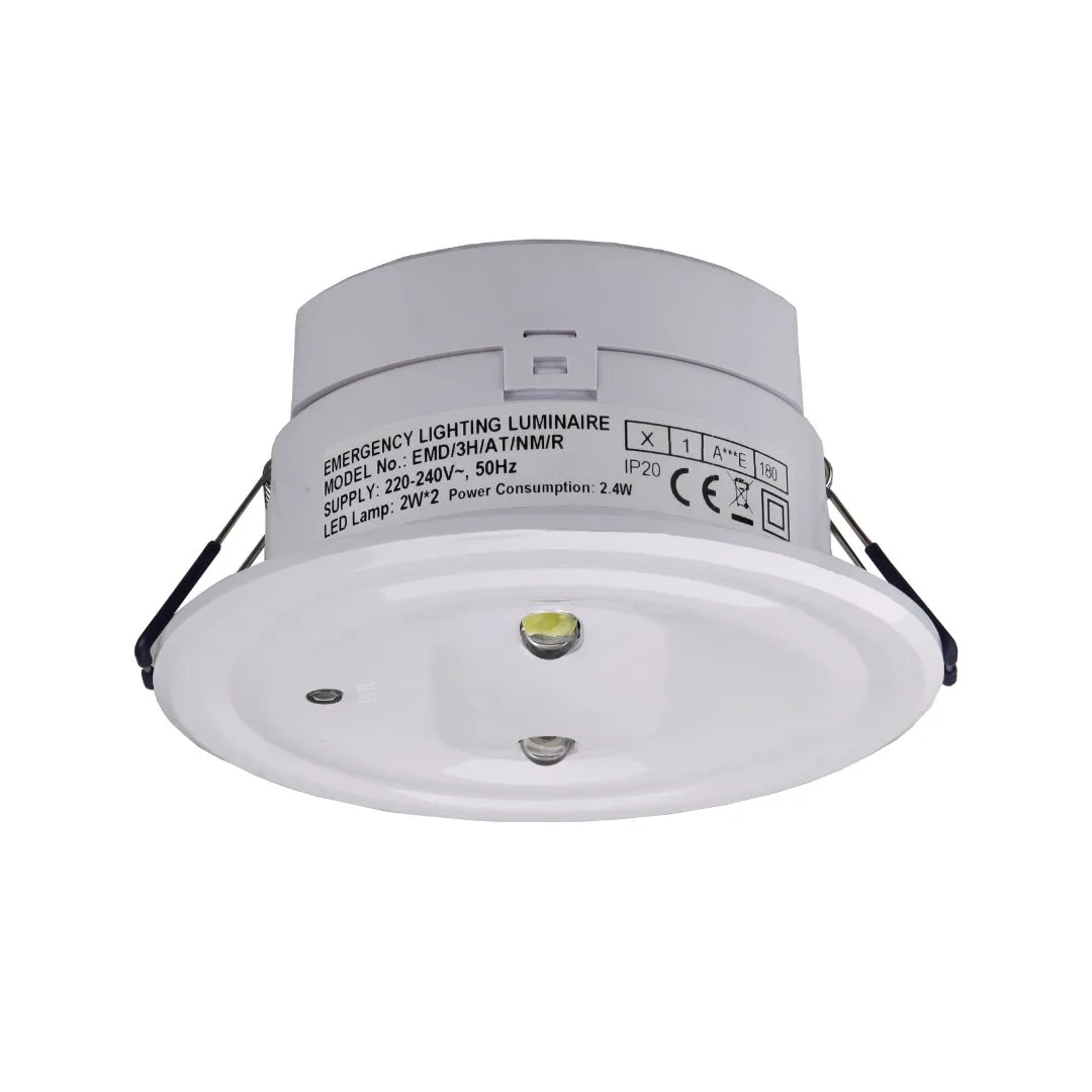 Noodverlichting | Inbouw | Auto | Ø100x62mm | MBD Noodverlichting | Inbouw | Auto | Ø100x62mm | MBD
