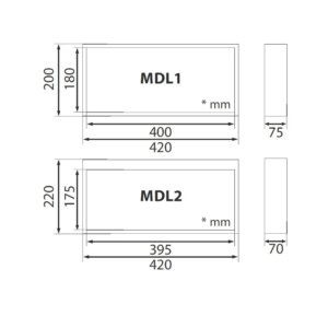 Noodverlichting | XL-36m | IP65 | Pijl rechts