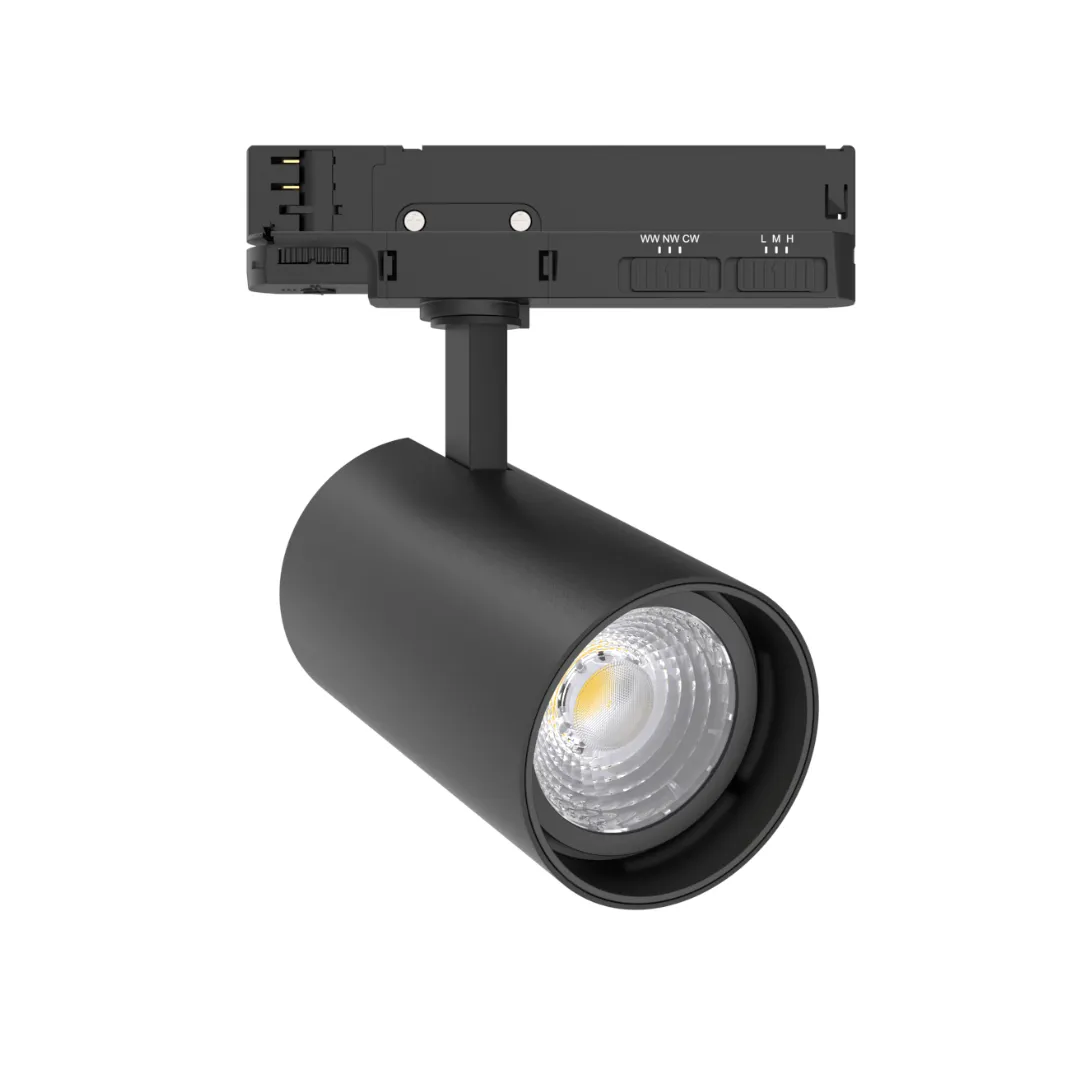 Slagerijverlichting |Railspot |25-30-35W |1800K |Zwart |3fas Slagerijverlichting |Railspot |25-30-35W |1800K |Zwart |3fas