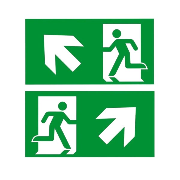 Sticker | A805 | Pictogram links-rechts omhoog | per set