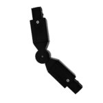 Railverlichting / L-verbinding / Zwart