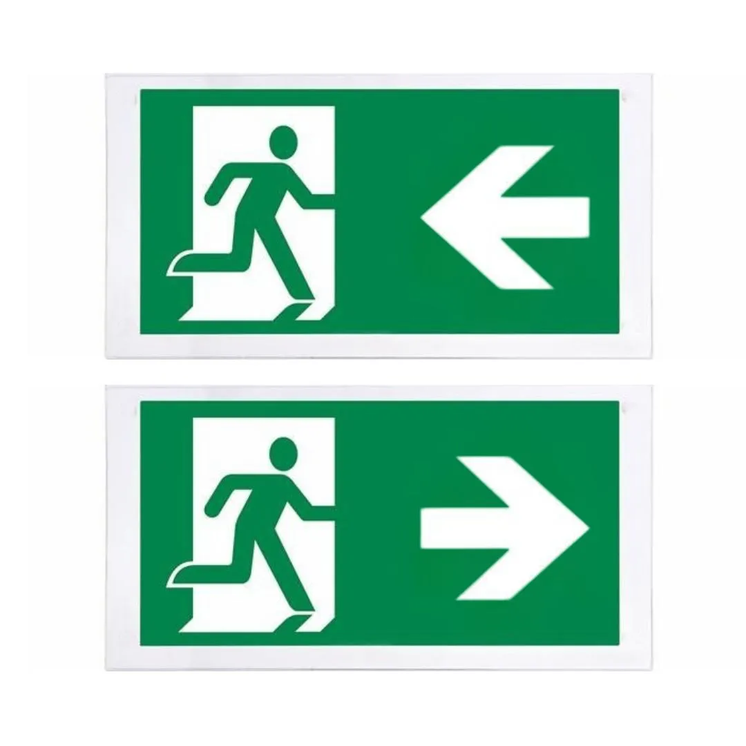 Losse plexiplaat | 219-216 | pijl links-rechts Losse plexiplaat | 219-216 | pijl links-rechts