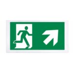 Losse plexiplaat | 219-216 | pijl links - rechts omhoog