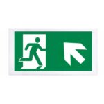 Losse plexiplaat | 219-216 | pijl links - rechts omhoog