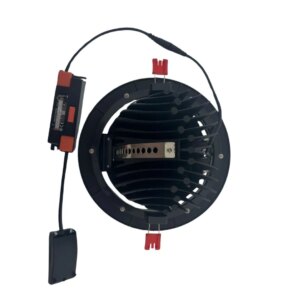 Slagerijverlichting | Downlight | 20-38W |1800K | Zwart