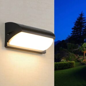 Buitenverlichting | Wandlamp | 4000K | 12W | Sensor | IP65