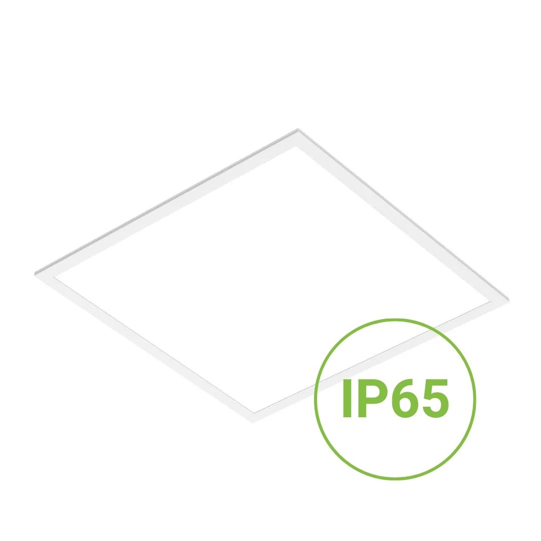 Vierkant wit led paneel IP65 spatwaterdicht voor plafondmontage