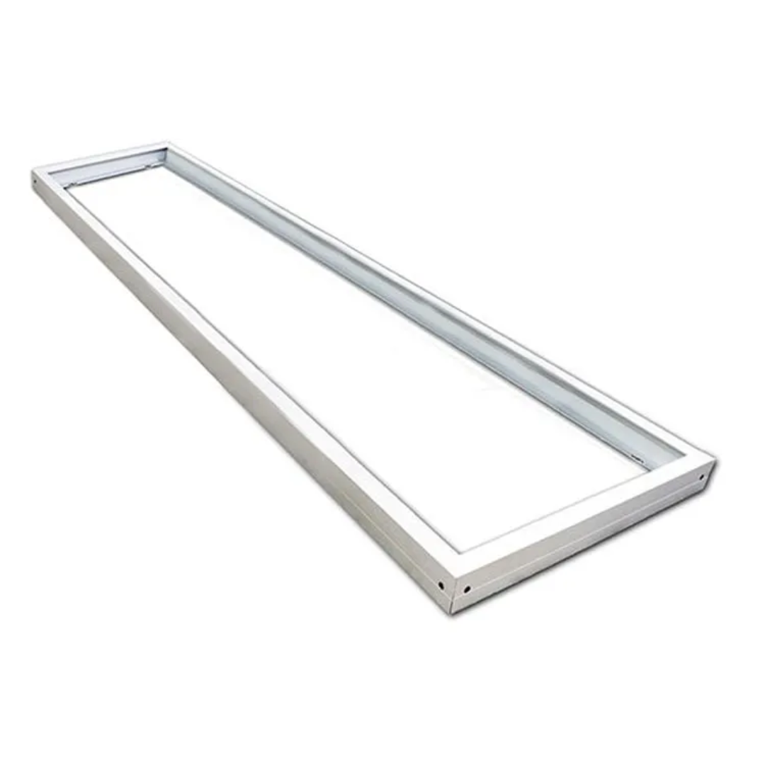 Montageframe voor LED paneel in wit aluminium uitvoering