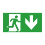 Nood-volgverlichting |XXL-70m |Losse pictogram | Pijl omlaag